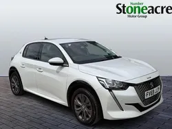 White Used 2020 Peugeot e-208 Allure Hatchback | £10,000 (Good price)
