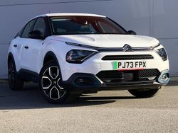 White Used 2023 Citroën e-C4 Hatchback | £14,415 (Fair price)