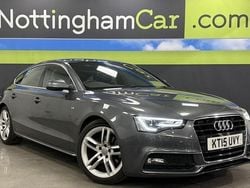 Grey Used 2015 Audi A5 Sportback S-Line Hatchback | £8,995 (Fair price)
