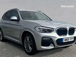 Silver Used 2019 BMW X3 M Sport SUV | £26,490 (Fair price)