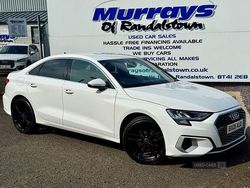 White Used 2021 Audi A3 Sport Sedan | £18,995 (Fair price)