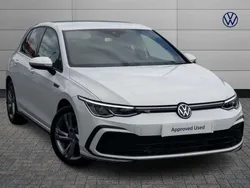 White Used 2024 VW Golf VIII R-line Hatchback | £25,699 (Fair price)