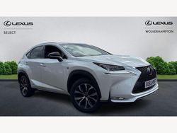 White Used 2015 Lexus NX300h Sport Line SUV | £15,000 (A bit pricey)
