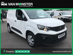 White Used 2019 Peugeot Partner Van | £7,749 (Fair price)