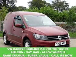 Red Used 2020 VW Caddy Highline MPV | £11,999 (Fair price)