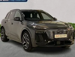 Grey Used 2025 Audi Q6 e-tron Advanced SUV | £68,680 (Fair price)