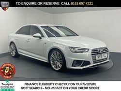 White Used 2019 Audi A4 S-Line Sedan | £15,970 (Good price)