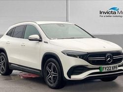 White Used 2022 Mercedes EQA250 AMG line SUV | £20,500 (Fair price)