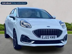 White Used 2022 Ford Puma Gen-E ST-Line Hatchback | £17,699