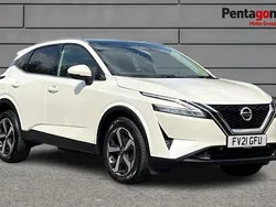 White Used 2021 Nissan Qashqai S SUV | £17,995 (Fair price)