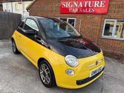 Black/yellow bumble bee Used 2025 Fiat 500 S Hatchback | £5,495