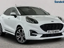 White Used 2023 Ford Puma Gen-E ST-Line Hatchback | £16,862 (Fair price)