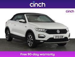 White Used 2021 VW T-Roc Cabriolet Active Cabriolet | £18,599