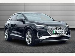 Black Used 2021 Audi Q4 e-tron S-Line SUV | £27,050 (Good price)
