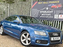 Blue Used 2011 Audi A5 Sportback S-Line Hatchback | £5,249