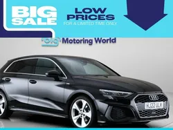 Black Used 2022 Audi A3 Sportback S-Line Hatchback | £18,300 (Fair price)