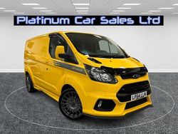 Yellow Used 2014 Ford Transit Custom RS Van | £14,995