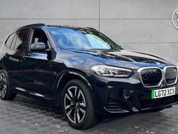 Black Used 2022 BMW iX3 M Sport SUV | £28,192 (Fair price)