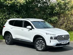 White Used 2021 Hyundai Santa Fe Premium SUV | £28,995 (A bit pricey)