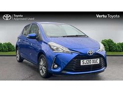 Blue Used 2020 Toyota Yaris Hatchback | £13,622 (Fair price)
