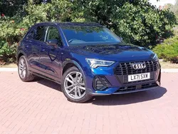 Blue Used 2021 Audi Q3 Black Edition SUV | £28,998 (A bit pricey)