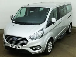 Silver Used 2022 Ford Tourneo Custom Titanium MPV | £23,990 (Fair price)