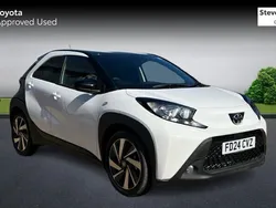 White Used 2024 Toyota Aygo Hatchback | £13,611 (Fair price)