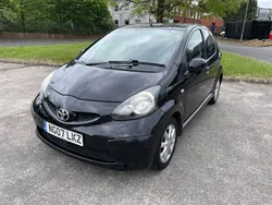 Black Used 2007 Toyota Aygo Hatchback | £1,495 (Good price)