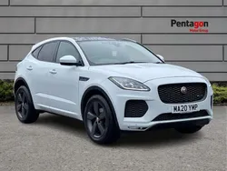 White Used 2020 Jaguar E-Pace Chequered Flag SUV | £18,077 (Fair price)