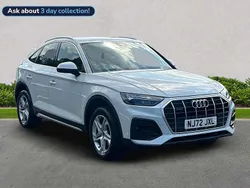 White Used 2022 Audi Q5 Sportback Sport SUV | £29,799 (Super price)