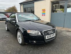 Black Used 2008 Audi A4 Cabriolet Sport Cabriolet | £4,995
