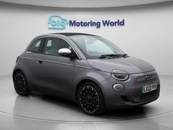 Grey Used 2022 Fiat 500e La Prima Cabriolet | £14,800 (Fair price)