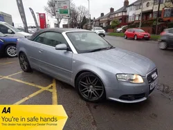 Silver Used 2009 Audi A4 Cabriolet S-Line Cabriolet | £5,966