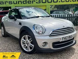 Silver Used 2012 Mini Cooper Coupé Coupe | £3,250 (Fair price)