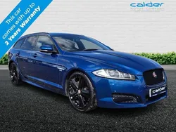 Blue Used 2015 Jaguar XF Sportbrake R-Sport Estate | £11,450 (Fair price)