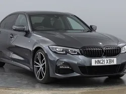 Grey Used 2021 BMW 330 M Sport | £28,393 (Fair price)