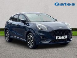Blue Used 2021 Ford Puma ST-Line Hatchback | £16,299 (Fair price)