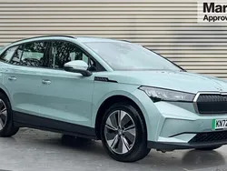 Arctic silver metallic Used 2022 Skoda Enyaq iV ecoSuite SUV | £20,081 (Fair price)