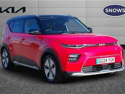Red Used 2024 Kia Soul EV SUV | £22,299 (Expensive)