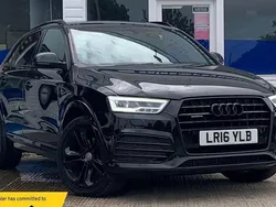 Black Used 2016 Audi Q3 S-line plus SUV | £14,850 (Fair price)