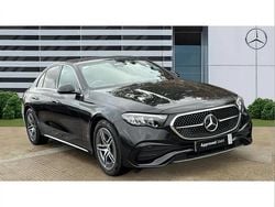 Black Used 2025 Mercedes E200 AMG line Sedan | £43,968