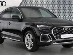Black Used 2022 Audi Q5 S-Line SUV | £32,780 (Fair price)