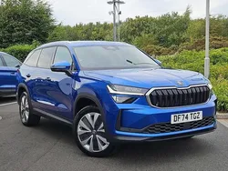 Race blue metallic Used 2024 Skoda Kodiaq SE L SUV | £36,795 (Expensive)