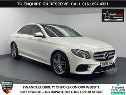 White Used 2016 Mercedes E220 AMG Line Premium Sedan | £16,940 (Fair price)
