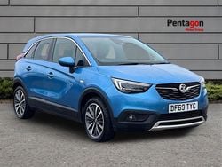 Blue Used 2020 Vauxhall Crossland X Elite SUV | £8,995 (Fair price)