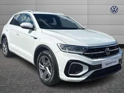 White Used 2022 VW T-Roc R-line SUV | £24,799 (Fair price)