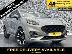 Silver Used 2021 Ford Puma ST-Line X SUV | £16,445 (Fair price)