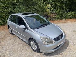 Silver Used 2004 Honda Civic Executive Hatchback | £1,699 (Fair price)