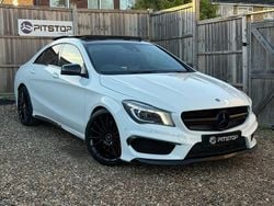 White Used 2014 Mercedes CLA45 AMG Sedan | £13,495 (Fair price)