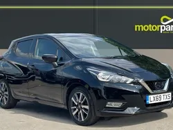 Black Used 2019 Nissan Micra Tekna Hatchback | £10,742 (Fair price)